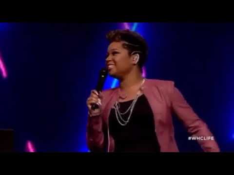 Yolanda Renee - singing, "No Reason To Fear"