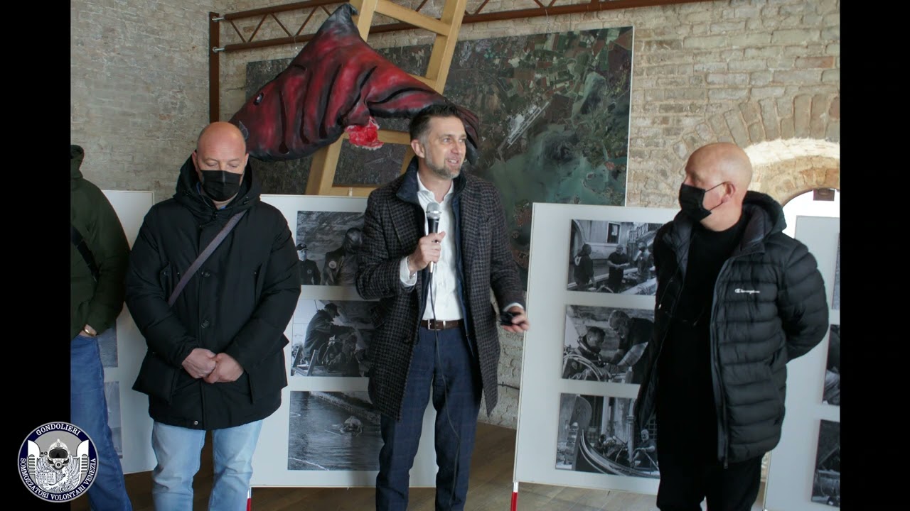 Mostra fotografica Gondolieri Sommozzatori Volontari VE di Ettore Belgrado