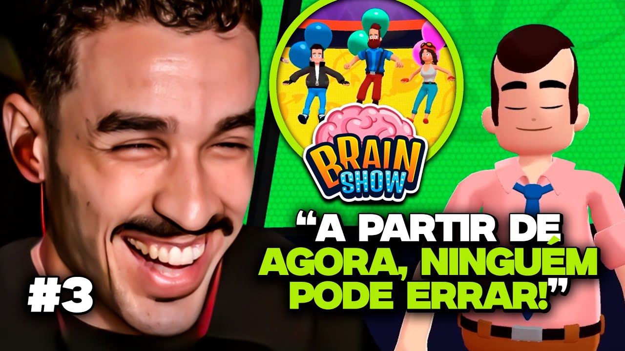 É UM MAIS BURRO QUE O OUTRO! - BRAIN SHOW #3 | STAG JOGA