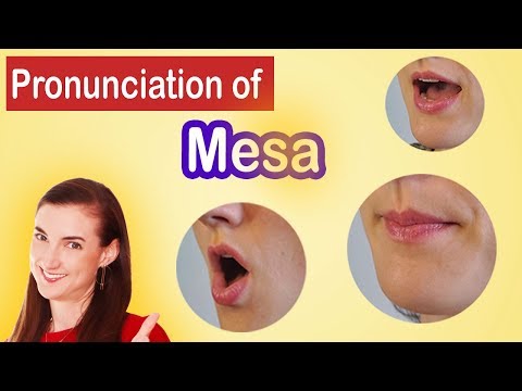 How to pronounce Mesa, American English Pronunciation Lesson