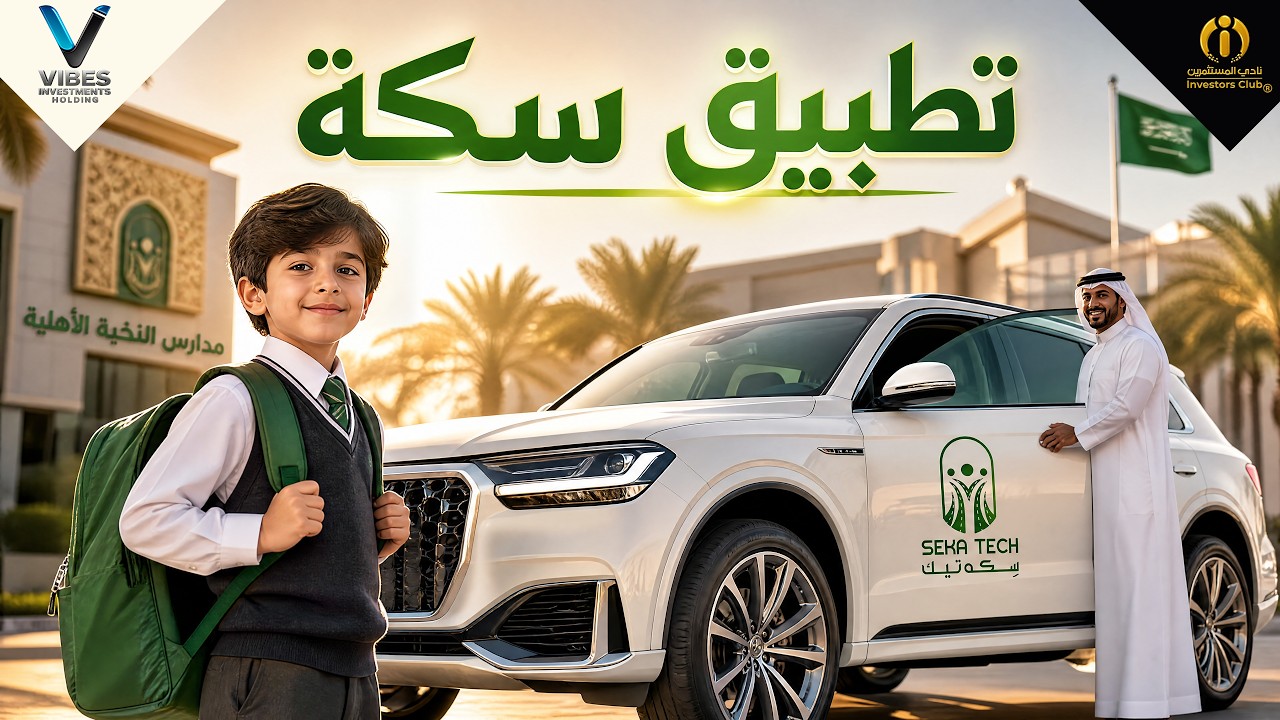 فيديو تعريفي عن تطبيق سكة للنقل المدرسي التشاركي