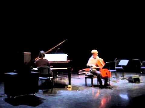 'Ghosttown' for Cello & Piano (Comp. Daniel van Huffelen)