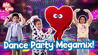 Download lagu Dance Megamix | Freeze Song, Wheels on the Bus & More | Mr. Kind mp3