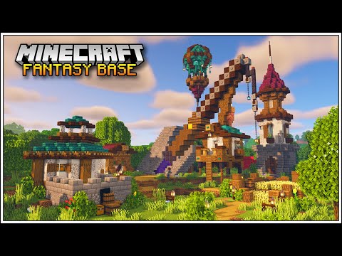TheMythicalSausage - Let's Build a Minecraft Fantasy Base [Minecraft Timelapse]