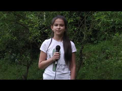 Alexia Tănase, prezintă vremea în Tabăra TV Dicție.ro