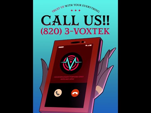 VoxTek Phone Number All Lines (Hazbin Hotel Season 2 Promo)