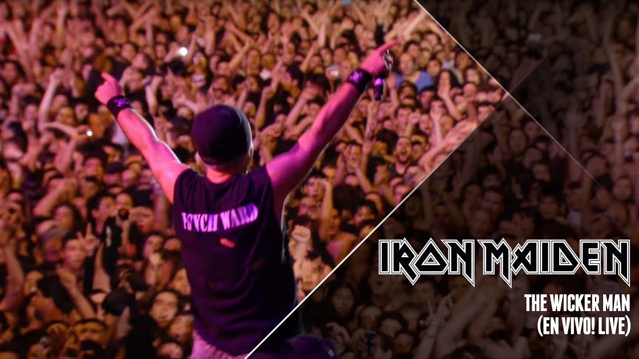 Iron Maiden - The Wicker Man (En Vivo! Live in Santiago) - YouTube