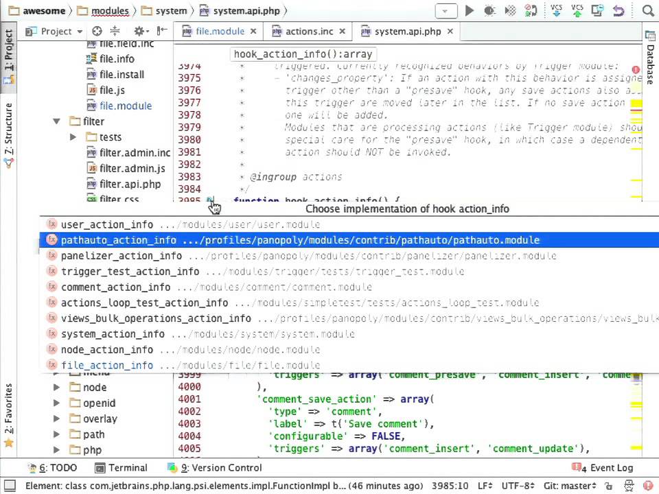 DrupalCon Barcelona 2015: PhpStorm for Drupal Development