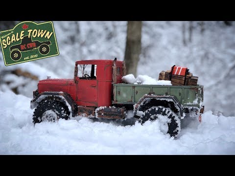 Last snow trail of the season by Scale Town - RC CWR