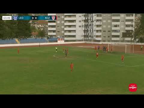 FK Leotar Trebinje - FK Kozara Gradiška 1:0 (16. kolo, m:tel Prva liga Republike Srpske)