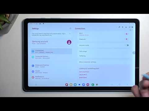 How to Record Screen in SAMSUNG Tab S6 Lite 2022 - Record Screen Actions