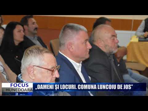 Oameni și locuri. Comuna Luncoiu de Jos