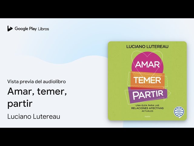 Vídeo relacionado con Amar, temer, partir