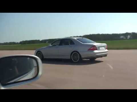 Mercedes S65 AMG vs S600 V12 BiTurbo tuned ECU and exhaust