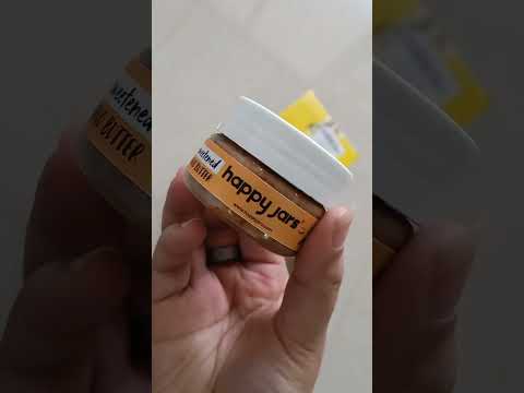 Happy Jars Nut Butters Trail Pack | Peanut Butter | Almond Butter #Unboxing