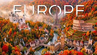 Europe Fall Foliage 4K 🍁 | Breathtaking Autumn Landscapes & Relaxing Scenic Journey