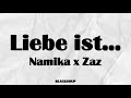 Namika X ZAZ Liebe Ist Lyrics