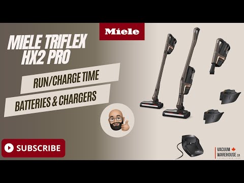 Miele Triflex HX2 PRO Run/Charge Times.