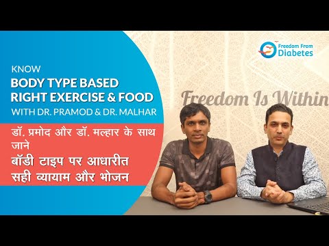Body type based Right Exercise & Food