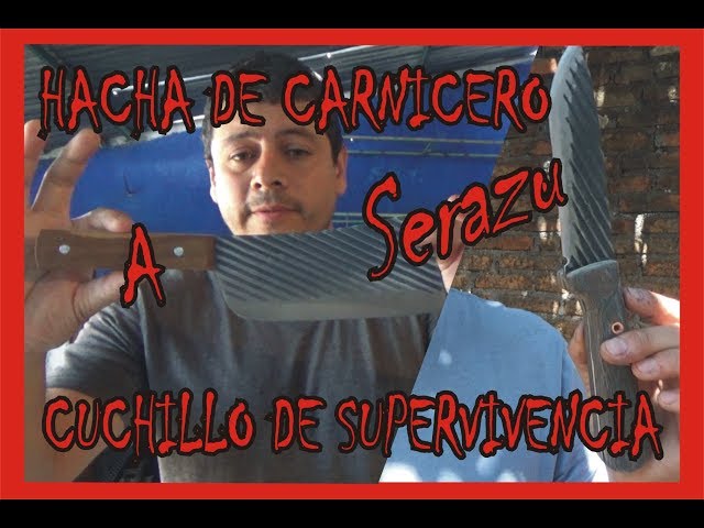 Vídeo relacionado con Purple Dragon Hacha de Cocina Pesada para Huesos Grandes y Carne, Hacha de Cocina Full Tang con Funda de Cuero, Cuchillo de carnicero de acero con alto contenido en carbono, Hacha para Huesos