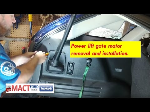 Power Lift Gate motor removal and installation Actuator - Ford (BT4Z-78431A78-B)