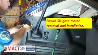 Power Lift Gate motor removal and installation Actuator - Ford (BT4Z-78431A78-B)