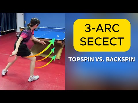 Das 3-Bogen-Geheimnis: Hören Sie auf, Topspin und Backspin auf die gleiche Weise zu loopen!
