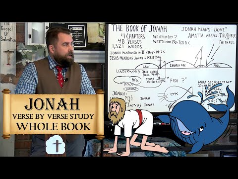 The Book of Jonah Verse by Verse Bible Study #Jonah #kingjamesbible #biblestudy #versebyverse #kjv