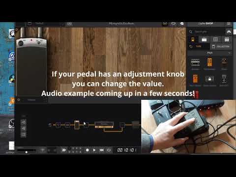 Amplitube 5 with Midi Expression pedal