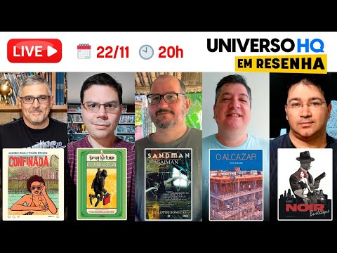 Com Celso Rocha de Barros! Sandman, Confinada, Livro da Selva, Alcazer e mais - UHQ EM RESENHA