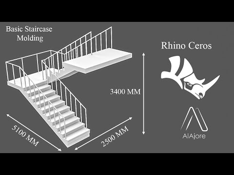 Rhino Tutorial | Staircase Modeling