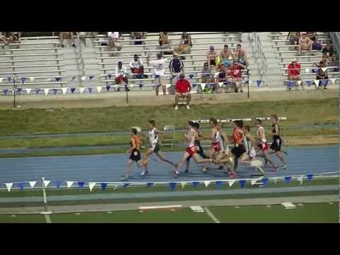 2012 IHSA 3A 1600m Prelim HEAT 3