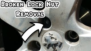 How To Remove Broken Lock Nut (easy fix)