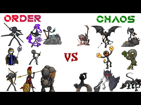 order vs chaos stick war saga