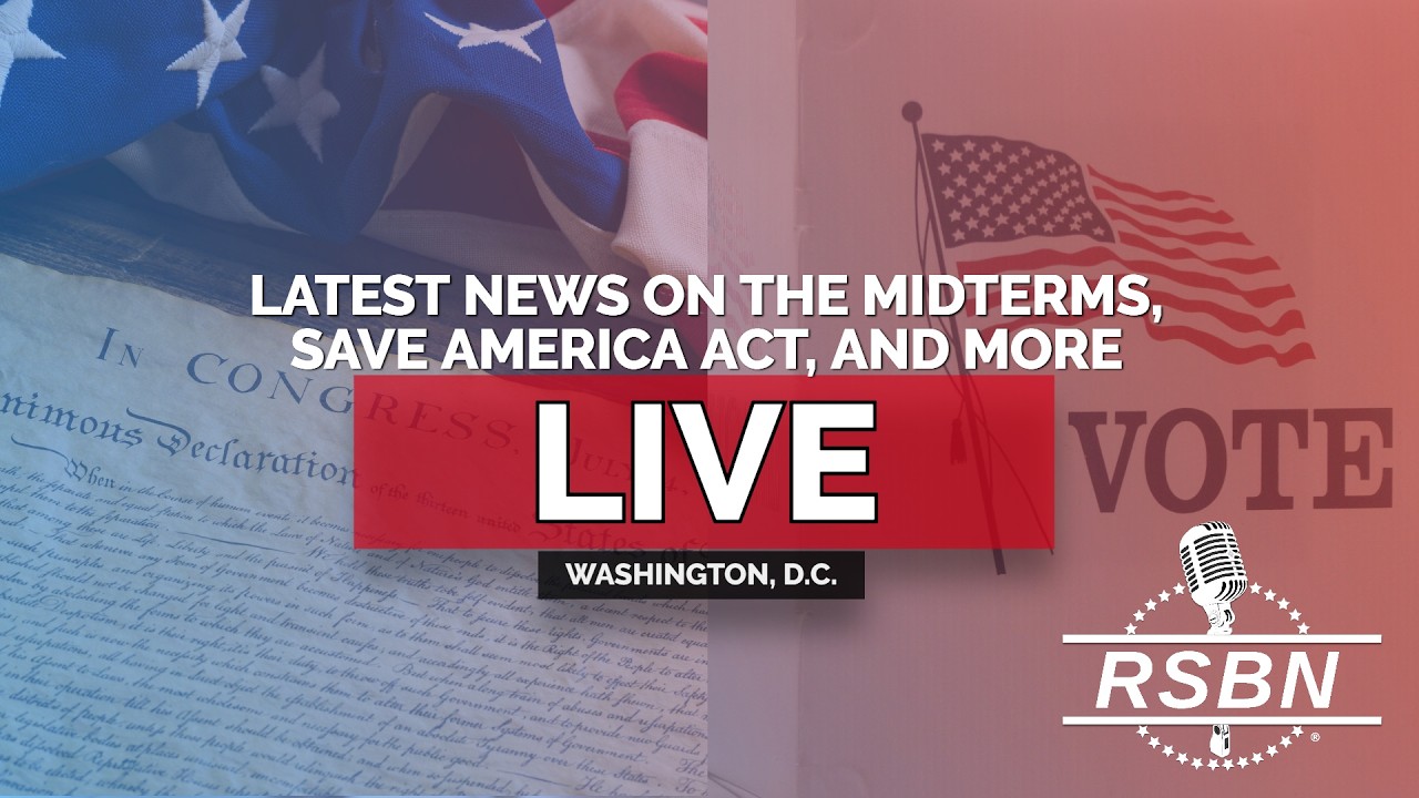LIVE: 85 Days Until The Mid-Terms, Latest on The Save America Act and More From D.C. - 08/10/26