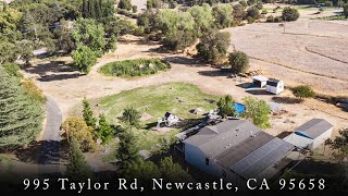 Gorgeous Newcastle Acreage Property | 995 Taylor Rd, Newcastle, CA 95658