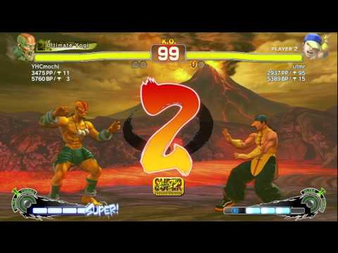 SSF4-AE: Mochi Dhalsim] VS utmr [Yun]