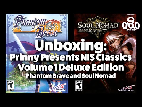 Unboxing: Prinny Presents NIS Classics Volume 1 Deluxe Edition | Phantom Brave-Soul Nomad | gogamego