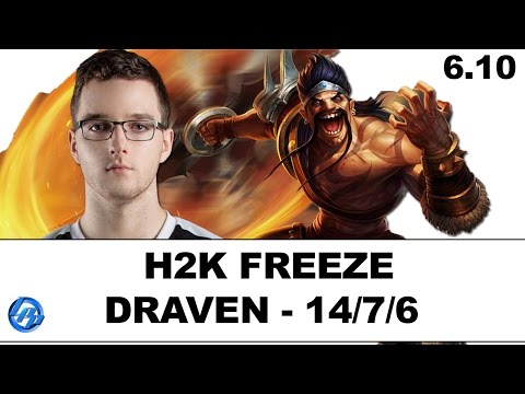 H2K Freeze - Draven vs Sivir - EUW Ranked