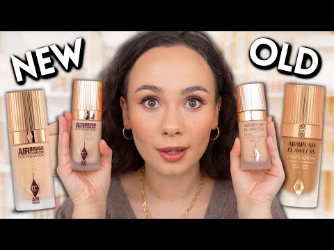Charlotte Tilbury FIXED her BIGGEST MISTAKE? Airbrush Flawless Foundation NEW Formulation