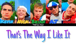 Backstreet Boys - Thats the way I like it (Color coded lyrics)