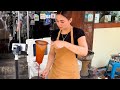 Beautiful Thai Lady The Most Popular Coffee Lady In Bangkok PloySai Coffee Thai Street Food