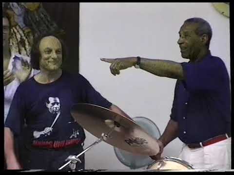 Clinic di Max Roach al "Percstudio" di Torino, 2 luglio 1994, prima parte