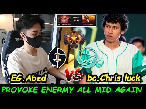 Abed vs Chris Luck -  Evil Geniuses MID vs Beastcoast MID Ti10 Ranked Dota 2 pro Gameplay