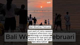 Download lagu Bagaimana Cuaca di Bali pada Bulan Februari? Cuaca Bali per Bulan | Jawaban Bali mp3
