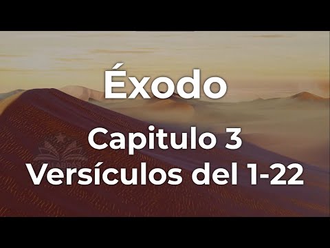Éxodo Capitulo 3  versículos del 1 - 22 (AUDIO BIBLIA) RV 1960🤲