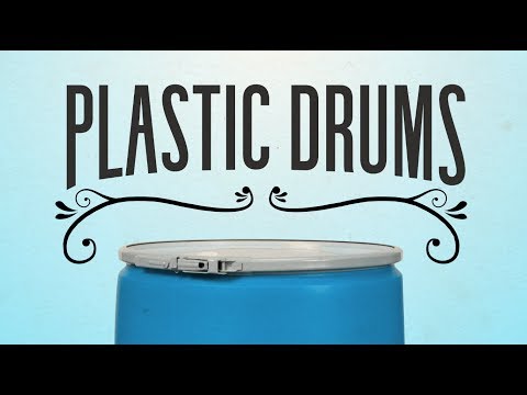 Plastic drums