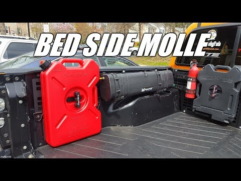 Cali Raised Toyota Tacoma Full Bed Side Molle Panel System