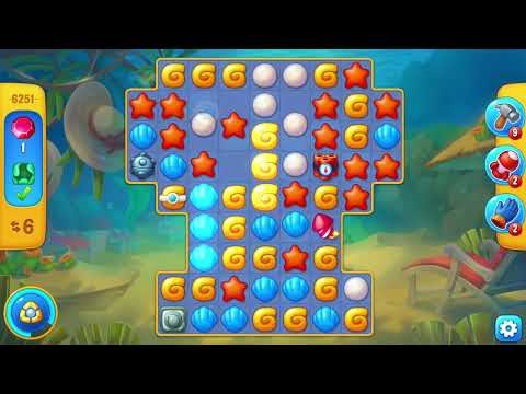 [FISHDOM Walkthrough] Level 6251 (Qua màn - Fishdom)