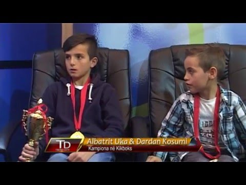 TREND DITE - INTERVISTA - ALBATRIT UKA & DARDAN KOSUMI - KAMPIONA NE KIKBOKS